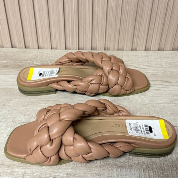 Vionic Braided Cross Strap Slides Kalina Women\'s Size 6